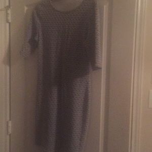 Dress with scoop back